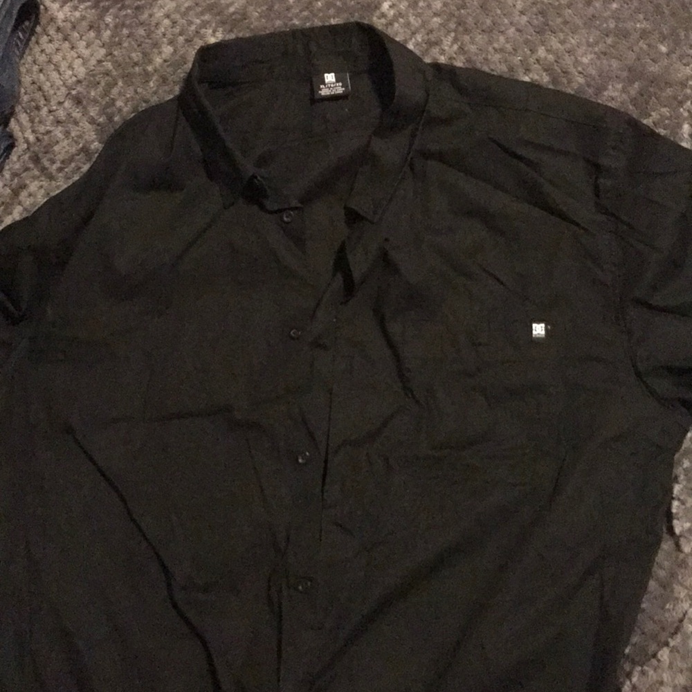 Black DC shirt